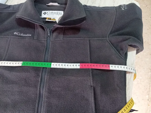 Felpa Columbia Titanium grigio scuro Taglia M