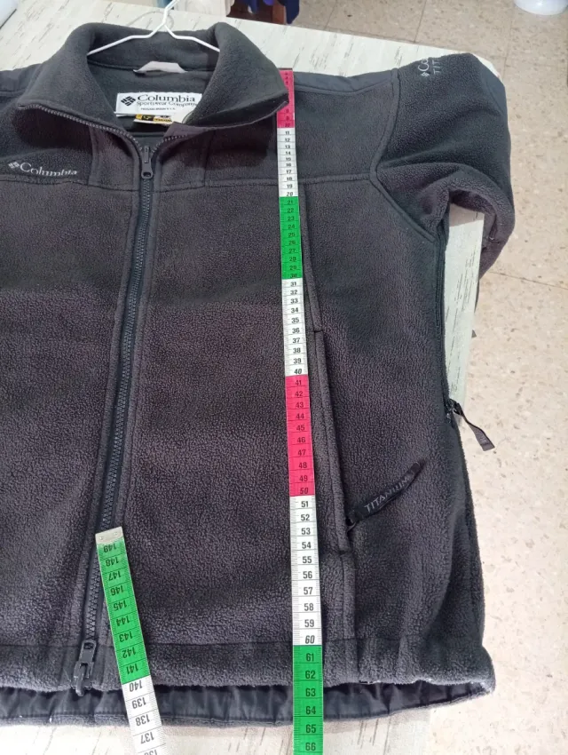 Felpa Columbia Titanium grigio scuro Taglia M