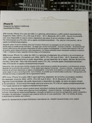 iPhone 14 128GB Blanco