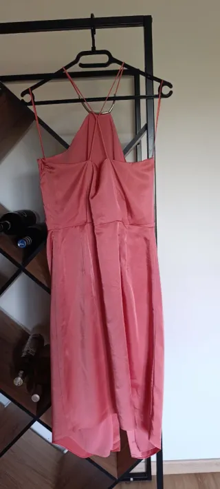 Abito Reiss rosa taglia 10 UK nuovo con cartellino