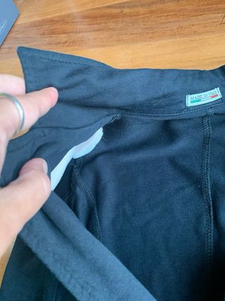 Blazer donna in felpa nero