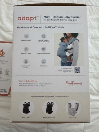 Mochila Portabebés Ergobaby Gris azulado