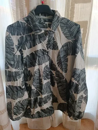 Chubasquero/cortavientos Herschel Hojas tropicales