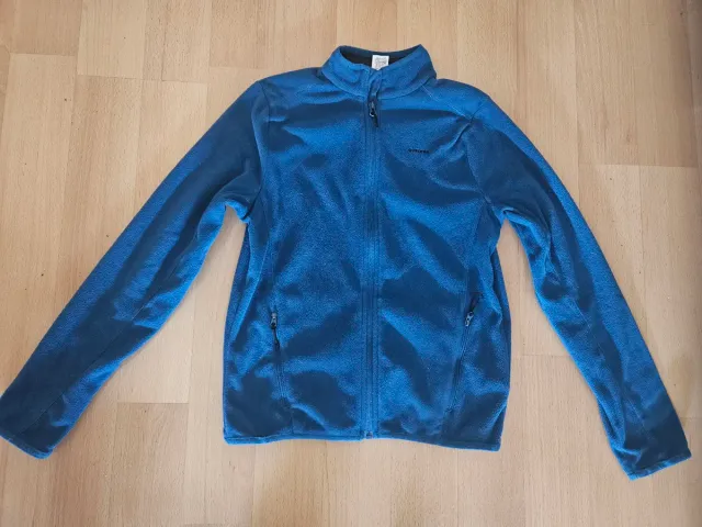 Chaqueta polar infantil azul