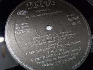 Vinilo Alabama - Country