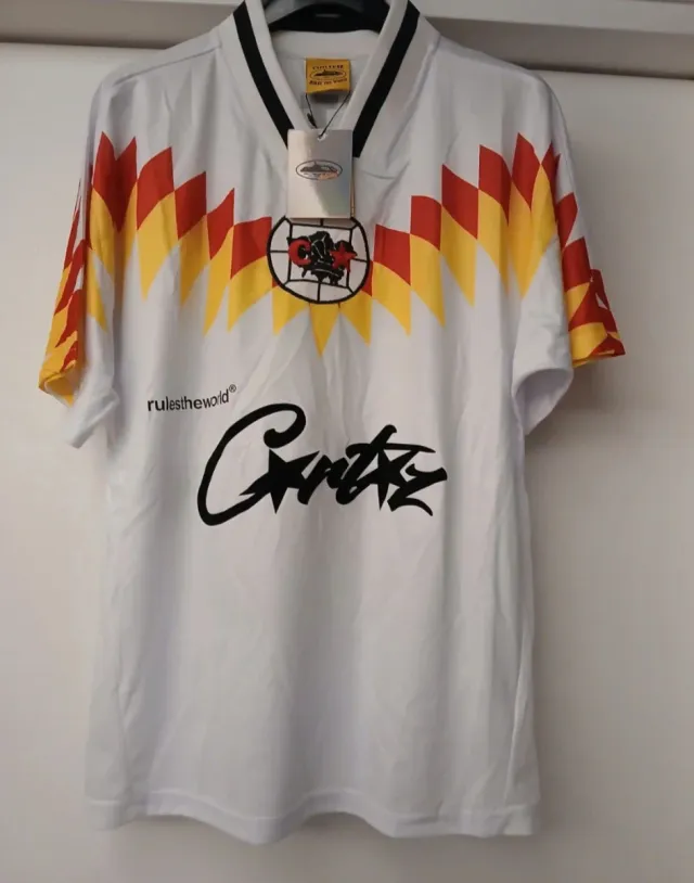 T-Shirt Corteiz Bianca Rules The World RTW 18 Tee