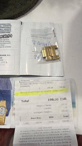 Reloj festina F20541/4