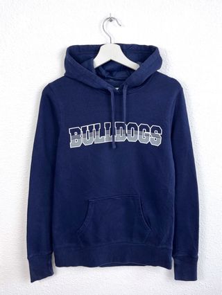 Sudadera Hoodie USA Bulldogs Retro Mujer Y2K