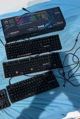 PACK 3 Teclados Newskill RGB Mecánicos