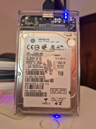 Disco Duro Hitachi 500gb
