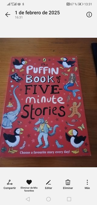 Libro: Puffin book Five minute stories