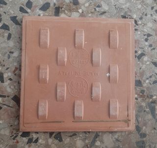 Set Piastrelle Ceramica Vintage Floreale anno 1972