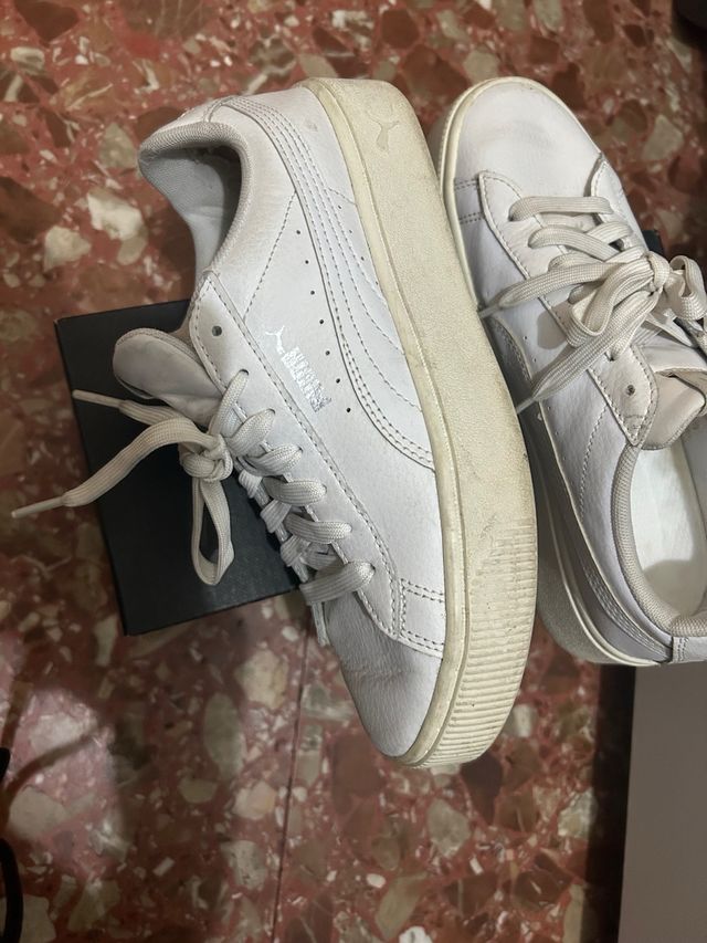Zapatillas Puma Blancas