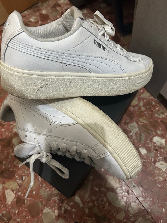 Zapatillas Puma Blancas