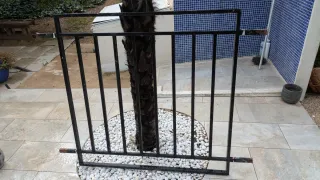 Reja de hierro para exterior