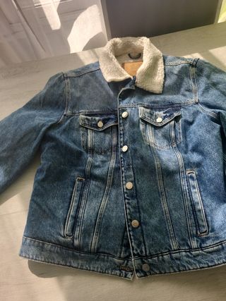 Chaqueta Vaquera con Borrego