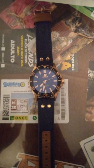 Reloj Timex Negro y Multicolor