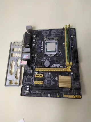 Placa Base ASUS H81M-C + i5 4460 + 8GB DDR3