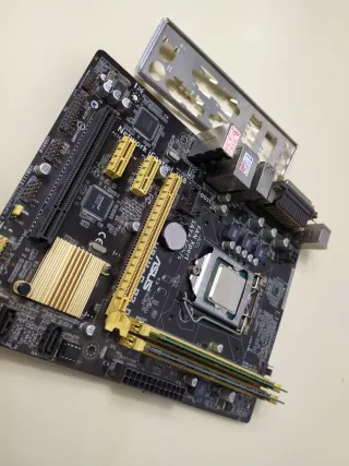 Placa Base ASUS H81M-C + i5 4460 + 8GB DDR3
