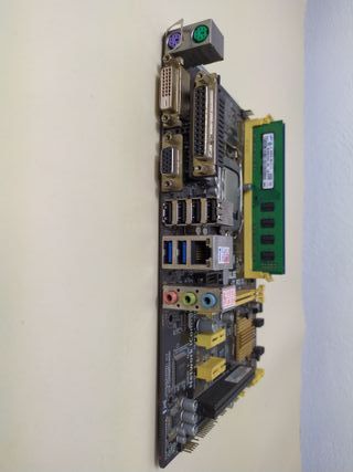 Placa Base ASUS H81M-C + i5 4460 + 8GB DDR3