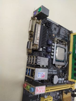 Placa Base ASUS H81M-C + i5 4460 + 8GB DDR3