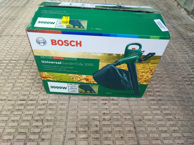 Soplador Aspirador Hojas Bosch 3000W