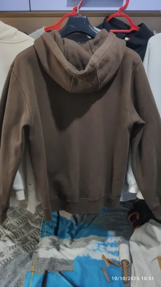 Sudadera Vans Marrón con Cremallera