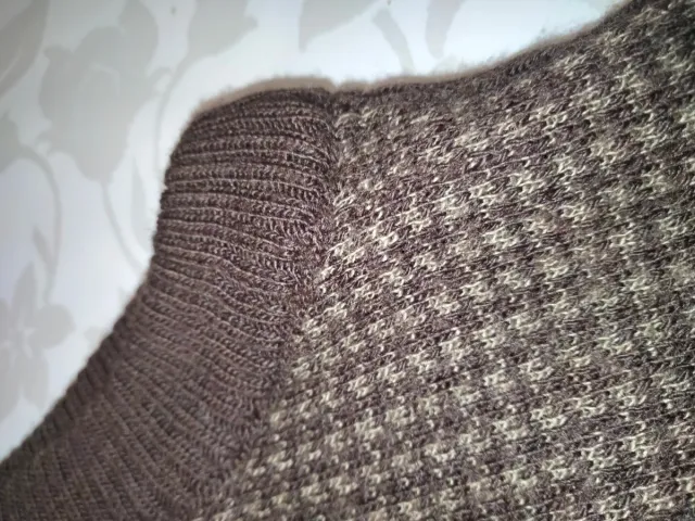 Smanicato uomo lana marrone taglia XL