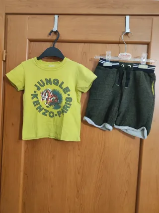 T-shirt e pantaloncino bimbo Kenzo