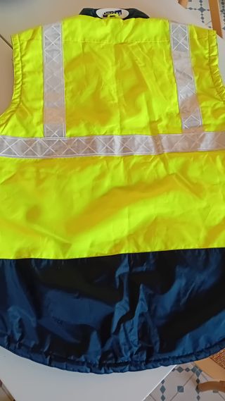 Chaqueta reflectante alta visibilidad