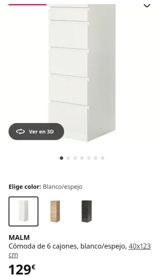 Mueble Joyero Blanco Ikea