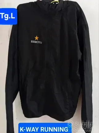 K-Way Running Esercito TG.L militare