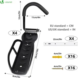 Supporto da muro per biciclette