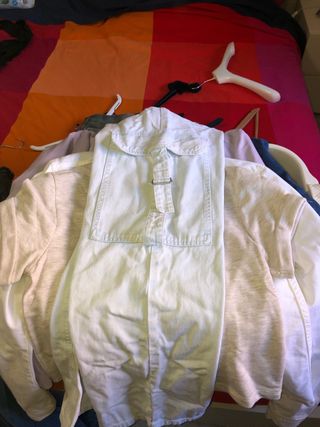 Pantaloni cargo Terranova denim chiaro ragazza