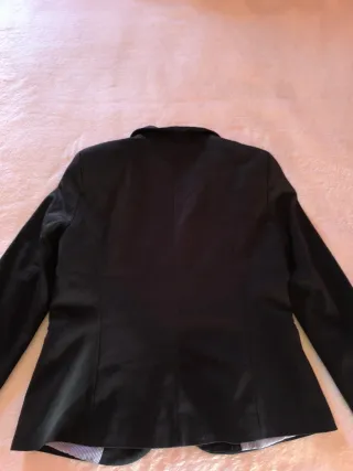 Chaqueta Purificación García Negra Talla L
