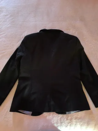 Chaqueta Purificación García Negra Talla L
