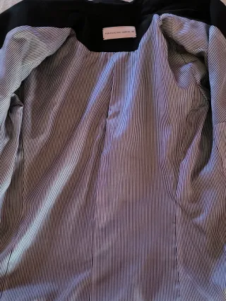 Chaqueta Purificación García Negra Talla L
