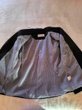 Chaqueta Purificación García Negra Talla L
