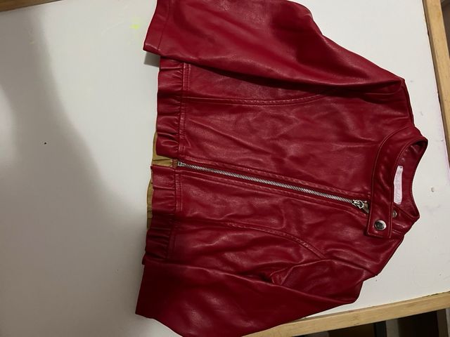 Chaqueta niña roja