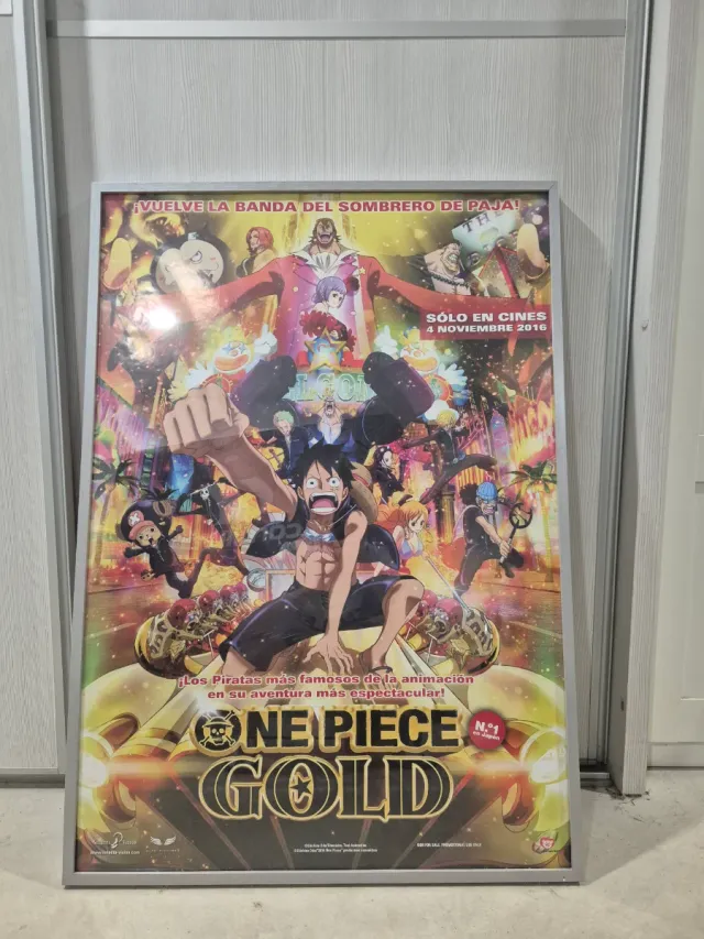 Cuadro Película One Piece Gold