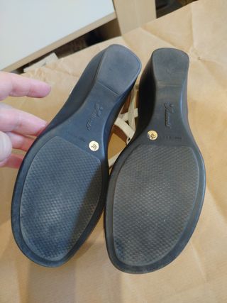 Sandali donna pelle bianca misura 37