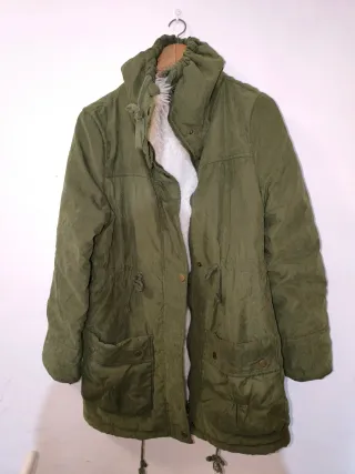Chaqueta verde mujer