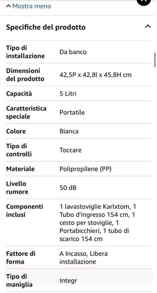 Lavastoviglie Karlton Compact