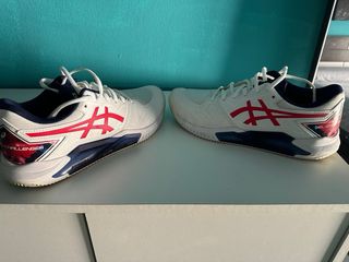 Zapatillas pádel Asics blancas