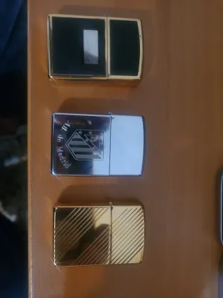 Lote 3 mecheros Zippo