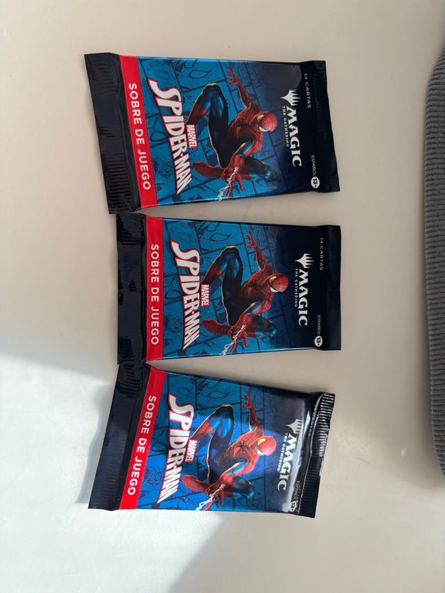 Sobres Magic The Gathering Marvel Spiderman