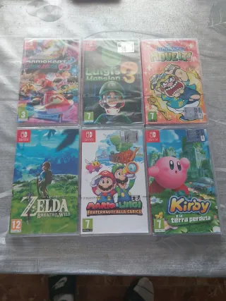 PACK JUEGOS NINTENDO SWITCH NUEVOS