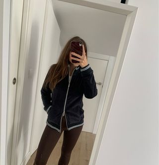 Sudadera punto blanco