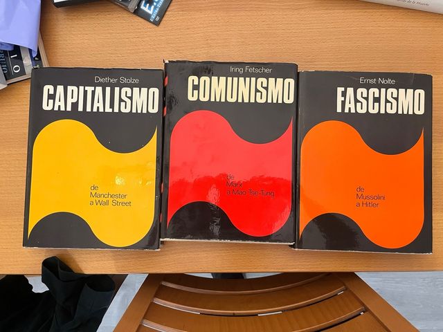 3 libros – Capitalismo, Comunismo y Fascismo