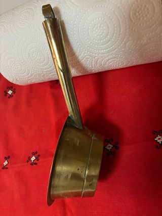 Cazo dorado antiguo
